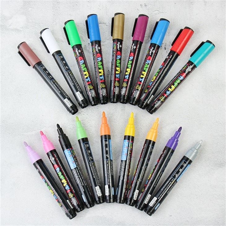 24 Marcador de tinta Flysea-posca