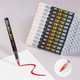 Pinceta ponta reta marcador de acrílico líquido